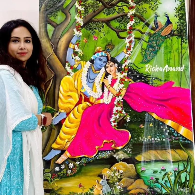 BRIDGING ART AND SPIRITUALITY: THE INSPIRATIONAL JOURNEY OF RICHA FROM DELHI